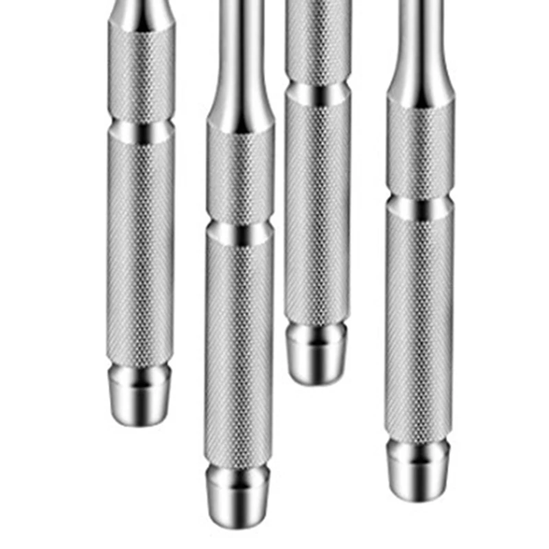 4 шт нержавеющая сталь мульти размер полый конец рулон штифта инструмент