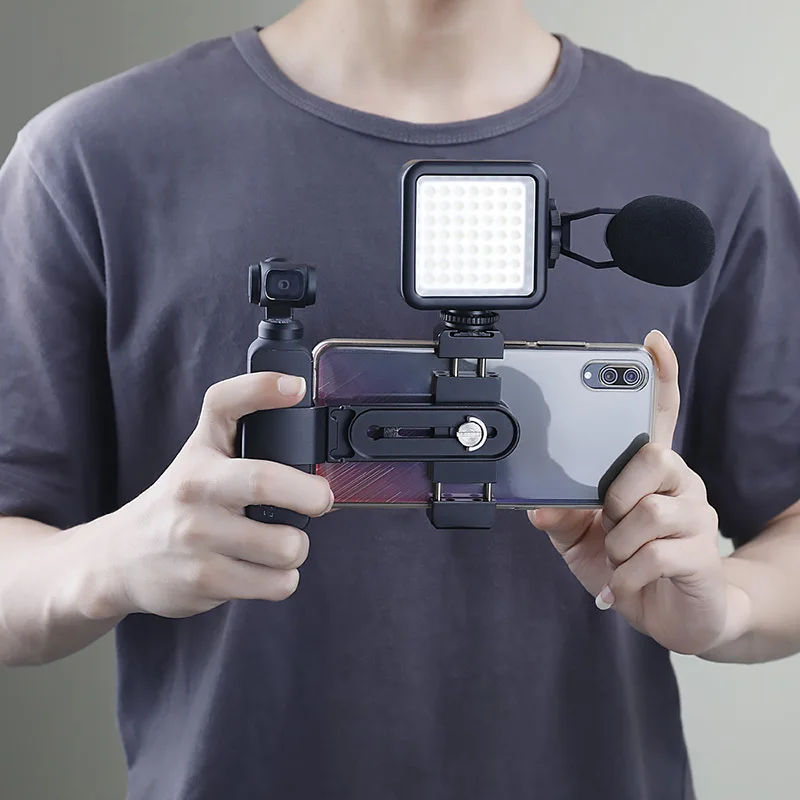 

Светодиодная мини-вспышка для видеосъемки DJI Osmo Pocket Nikon Sony A6400 Dslr
