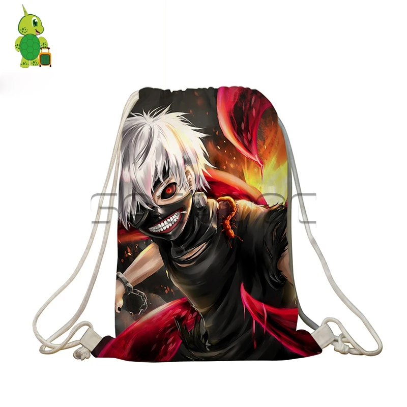 Токийский Гуль Kaneki Ken рюкзак с принтом детские маленькие школьные ранцы для
