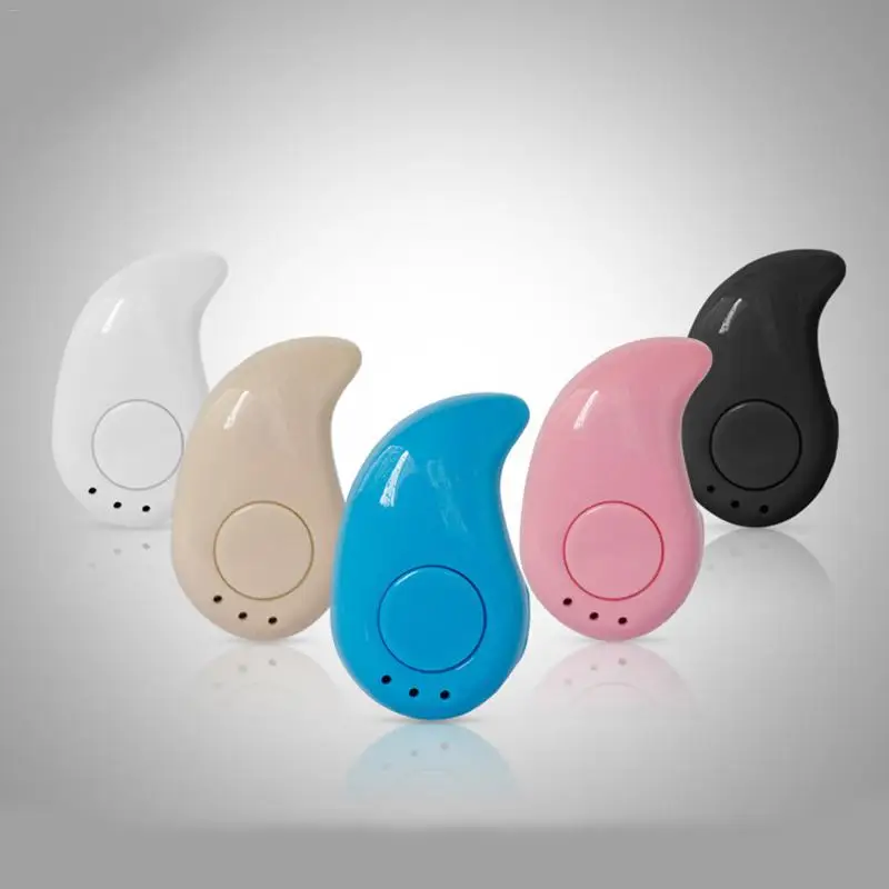 Mini Bluetooth Earphone Three Holes Wireless Micro 4.1 Invidible Stereo Super Small Sports Headset | Электроника