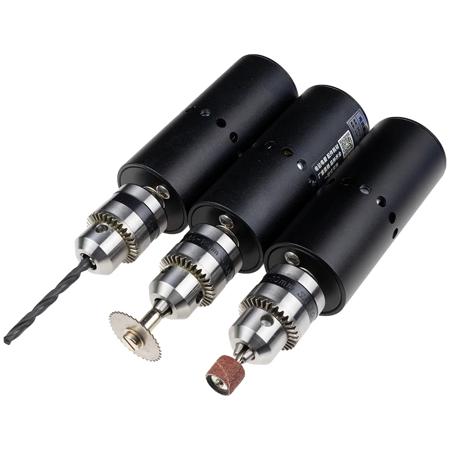 QINIU AC100-220V US PLUG 80 Вт электрическая мини-дрель набор роторных инструментов |