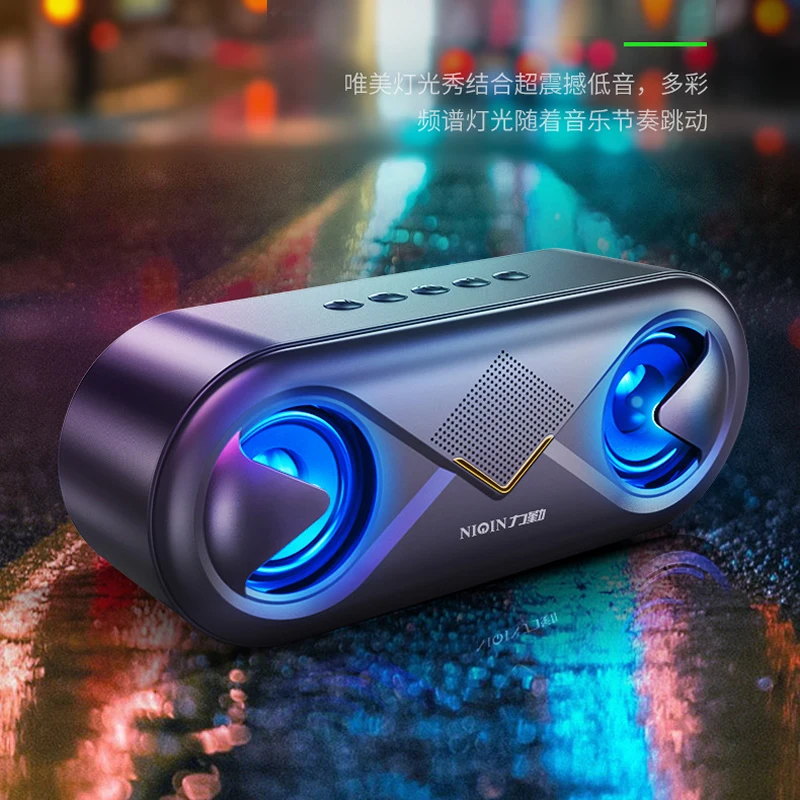 S6 Bluetooth Музыка бас Динамик переносной Беспроводной внешний динамик стерео