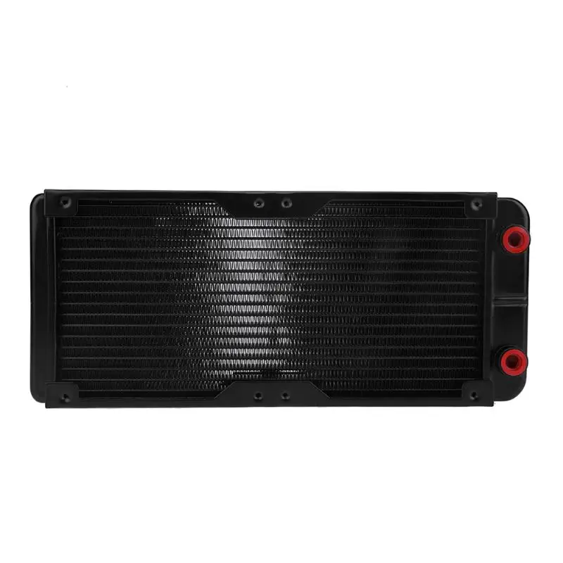 240mm 18-Tube Aluminum alloy Computer Water Cooler PC Case Cooling Radiator Heat Exchanger for Laptop Desktop | Компьютеры и офис