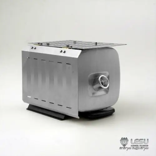 LESU металлический выхлопной бак 1/14 RC DIY Tmy Bz 3363 3348 1851 трактор грузовик TH11434|Детали и