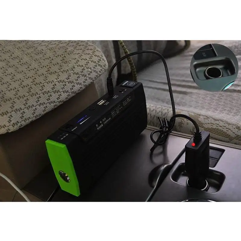Мини аварийное 16800 mAh многофункциональное автомобильное зарядное устройство |