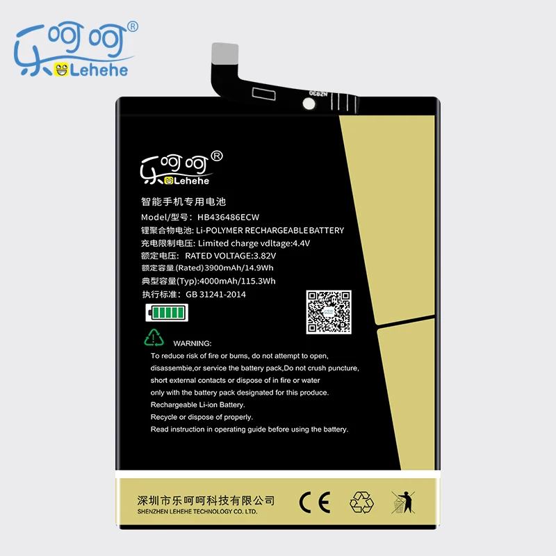 Оригинальный аккумулятор LEHEHE HB436486ECW для HUAWEI Mate 10 Pro /P20 4500 4000 мАч замена смартфона с