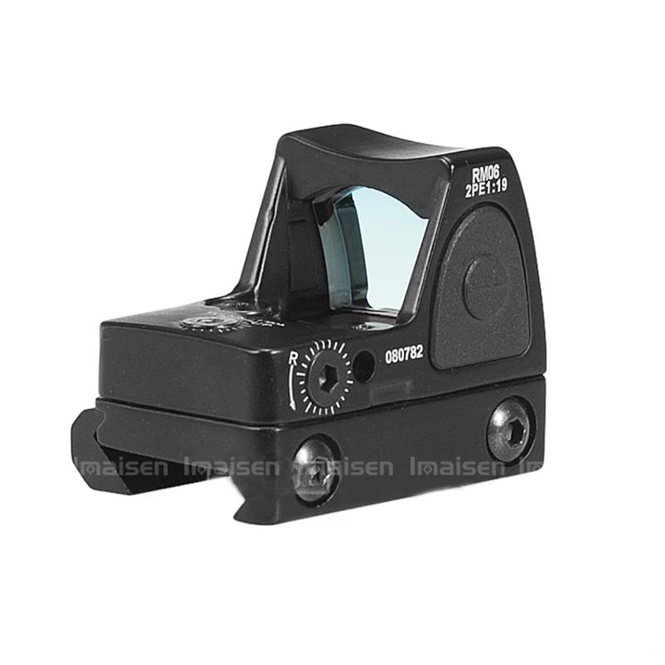 Red Dot Sight For Hunting Reticle Adjustable Style With Protect Scope Rubber Cover Trijicon style red dot sight | Спорт и