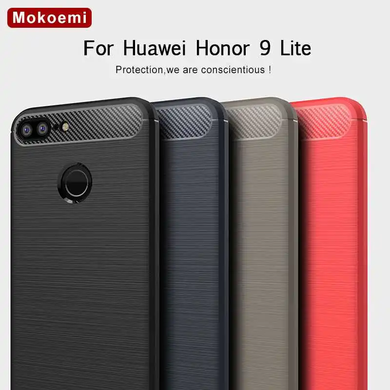 Mokoemi модный противоударный мягкий силиконовый чехол 5 65 дюйма для Huawei Honor 9 Lite
