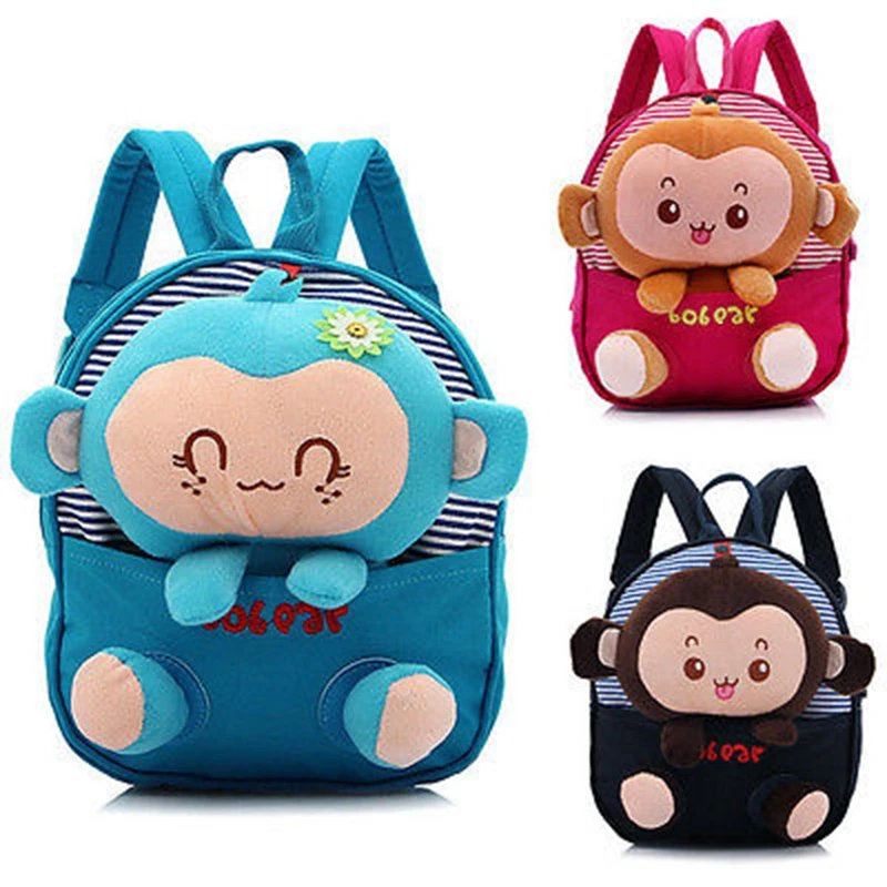 CANIS New 2018 Kids Boys Girls Animal Backpack Cute Monkey School Bag Rucksack Children | Детская одежда и обувь