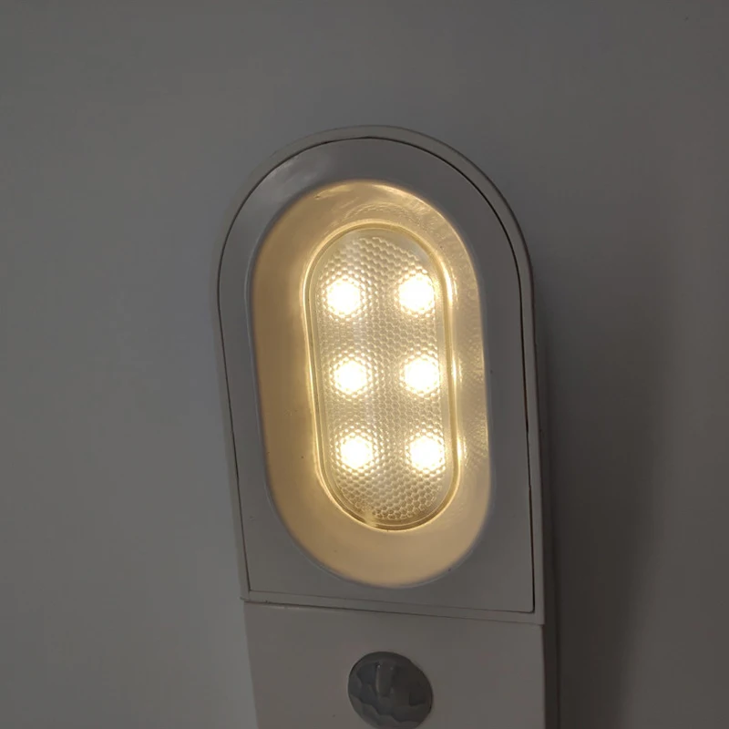 Portable Modern Led Wall Lamps Usb Charging Bedside Lamp Night Light Motion Sensor Human Body Induction Emergency Flashlig |