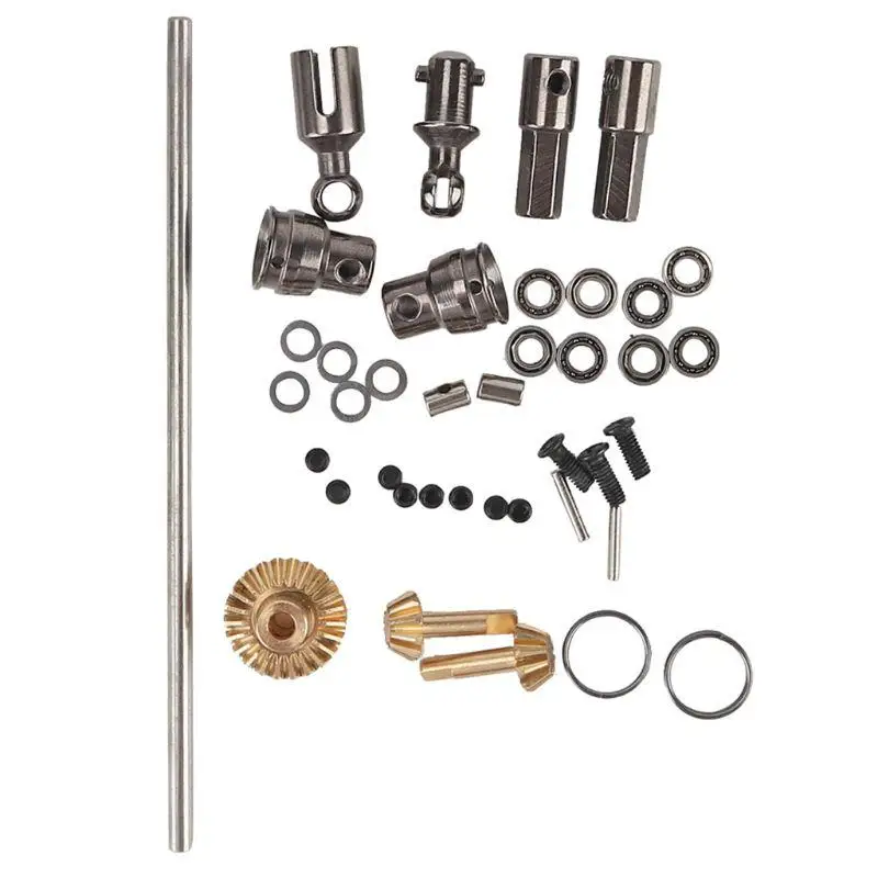 

RCtown For 1/16 WPL B14 B24 B26 C14 C24 RC Car 6WD Full Metal OP Fitting Kit