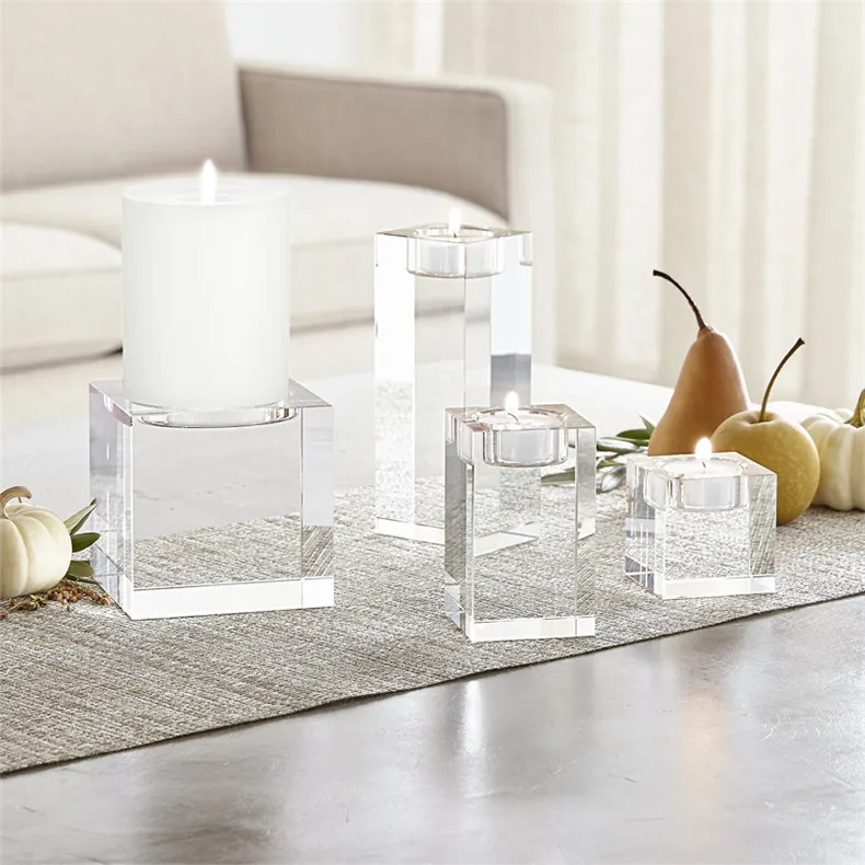 Классические Религиозные Vitove подсвечники Подсвечники Tealight Свадебные украшения центральные домашний декор