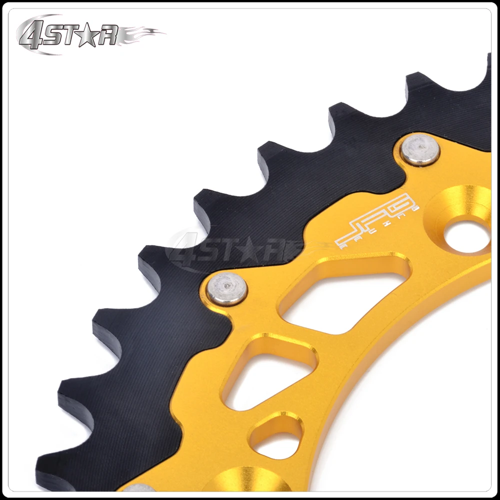 Задняя звездочка цепи с ЧПУ 42 52 T для SUZUKI TSR125 TSR200 DR250 DR350 DRZ250 DRZ400 RM125 RM250 RMX250 RMX450Z RMZ450