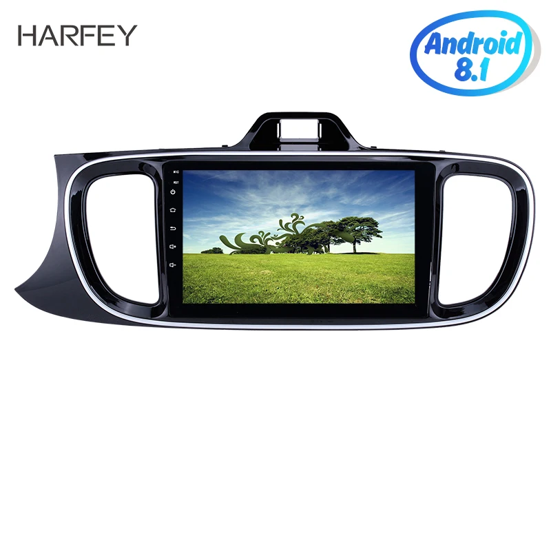 Harfey Android 8 1 радио 9 &quotдля 2017 KIA PEGAS левая рука вождения автомобиля GPS Navi suppport DVR