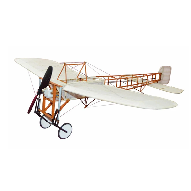 Bleriot XI 420 мм размах крыльев деревянный радиоуправляемый самолет вертолет