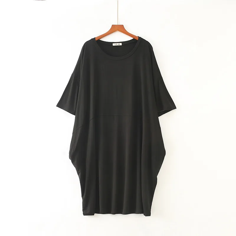 2019 Plus Size Summer Thin Nightdress For Women Modal Cotton Sleepwear Nightshirts Nightgowns Nightwear Sleepshirts | Женская одежда