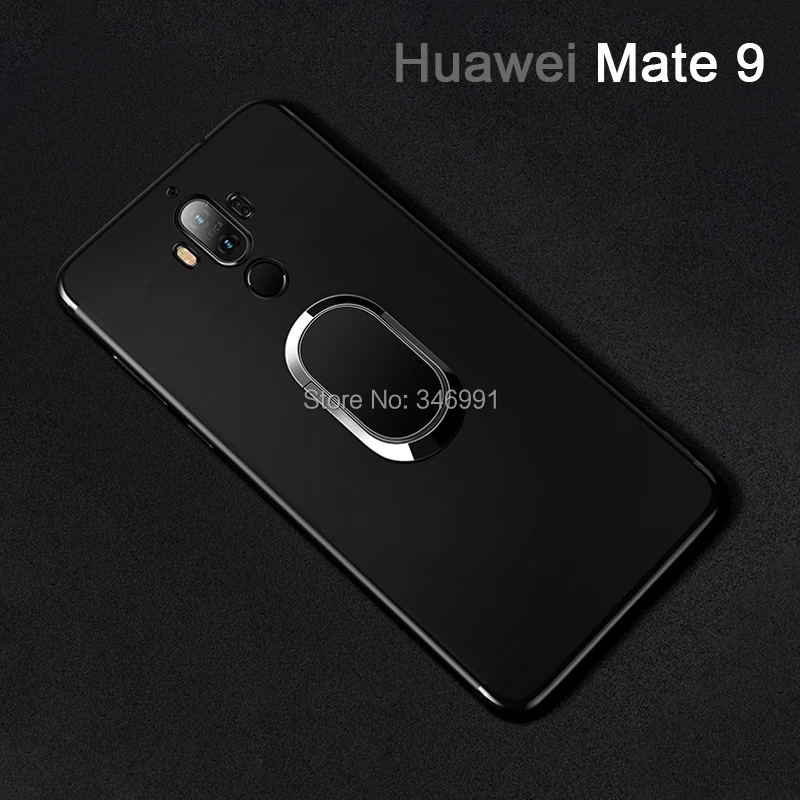 Чехол для Mate 9 MHA-L09 Роскошный чехол Huawei Pro мягкие черные силиконовые чехлы 5 дюйма |