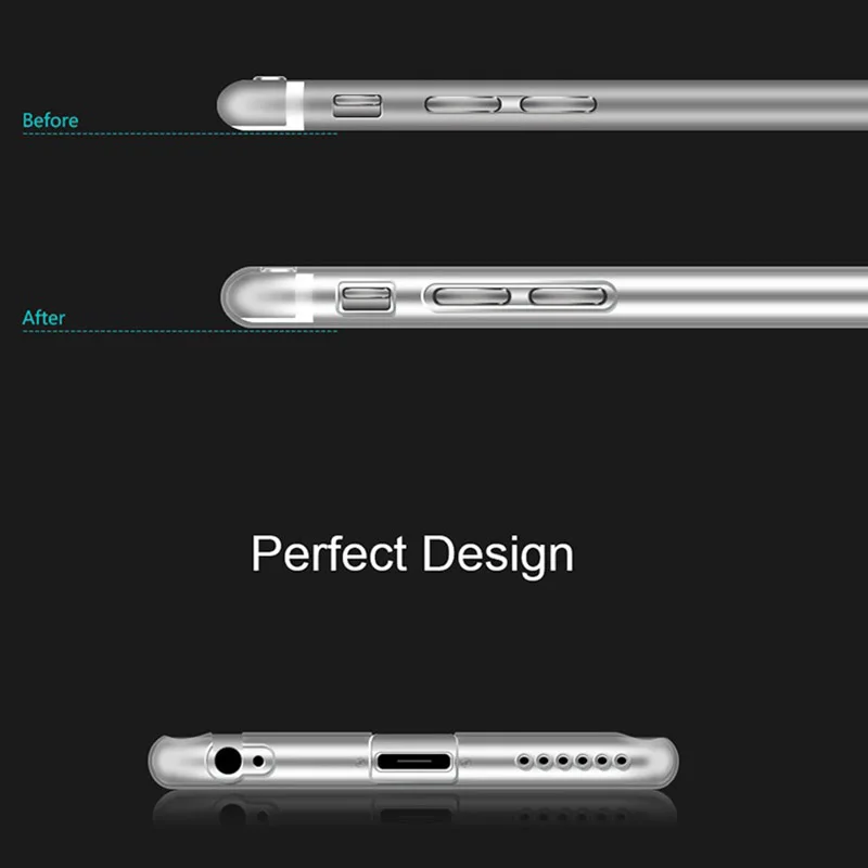 KISSCASE Классический чехол для iPhone 6 6s Plus Чехлы акриловые ультратонкий прозрачный
