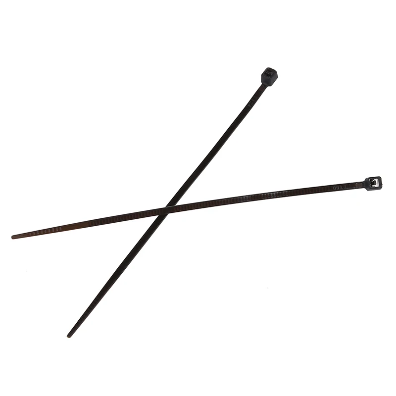 Стяжка на молнии для кабеля 1000 шт. черная нейлоновая стяжка крепления 95 мм x 2