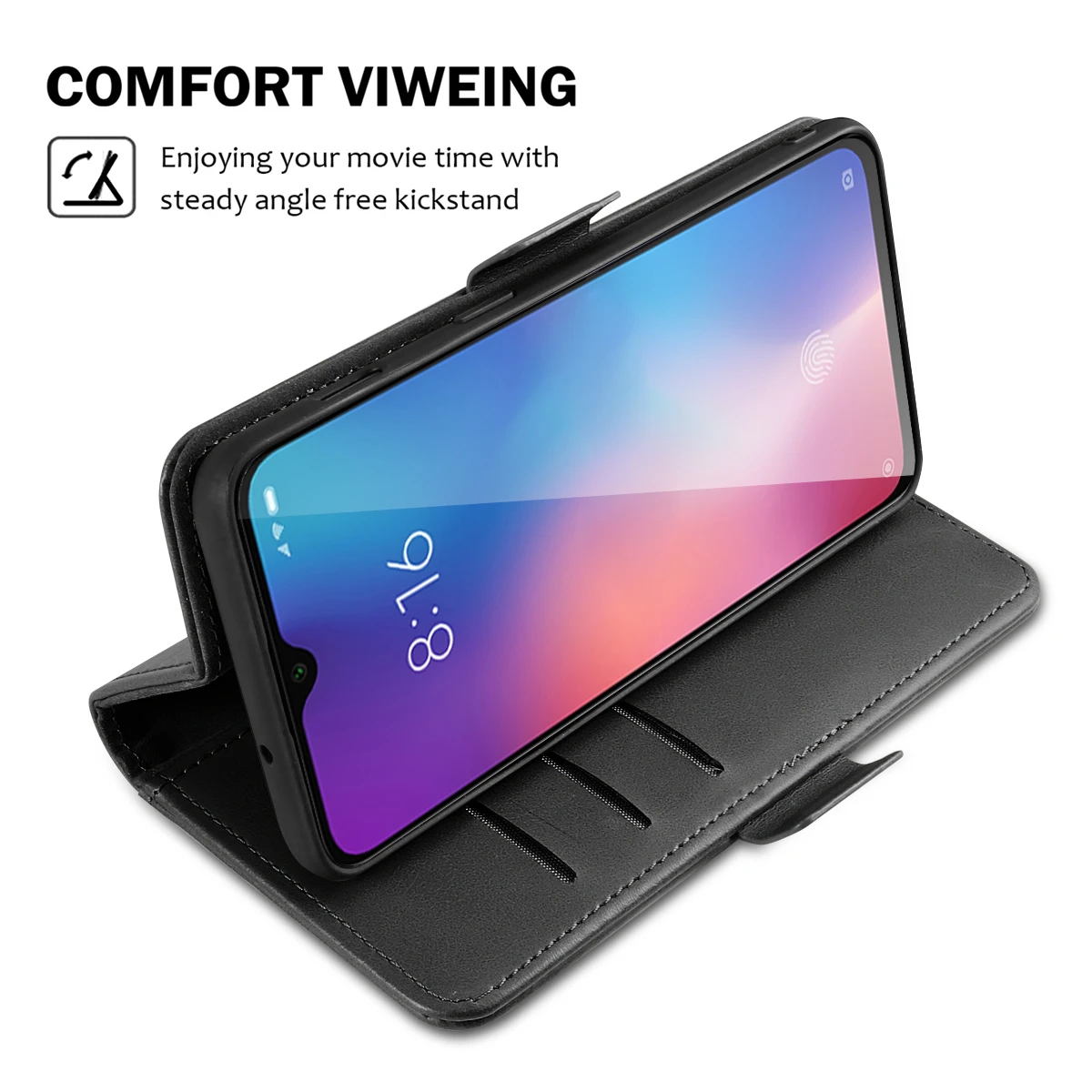 Чехол для Xiaomi Mi 9 SE 9T съемный флип чехол из искусственной кожи с подставкой