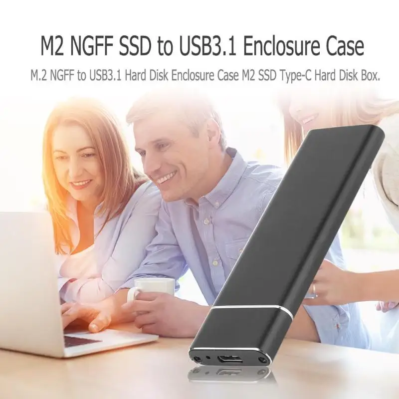 USB 3 1 для M2 NGFF SSD мобильный жесткий диск коробка адаптер карта Внешний корпус чехол