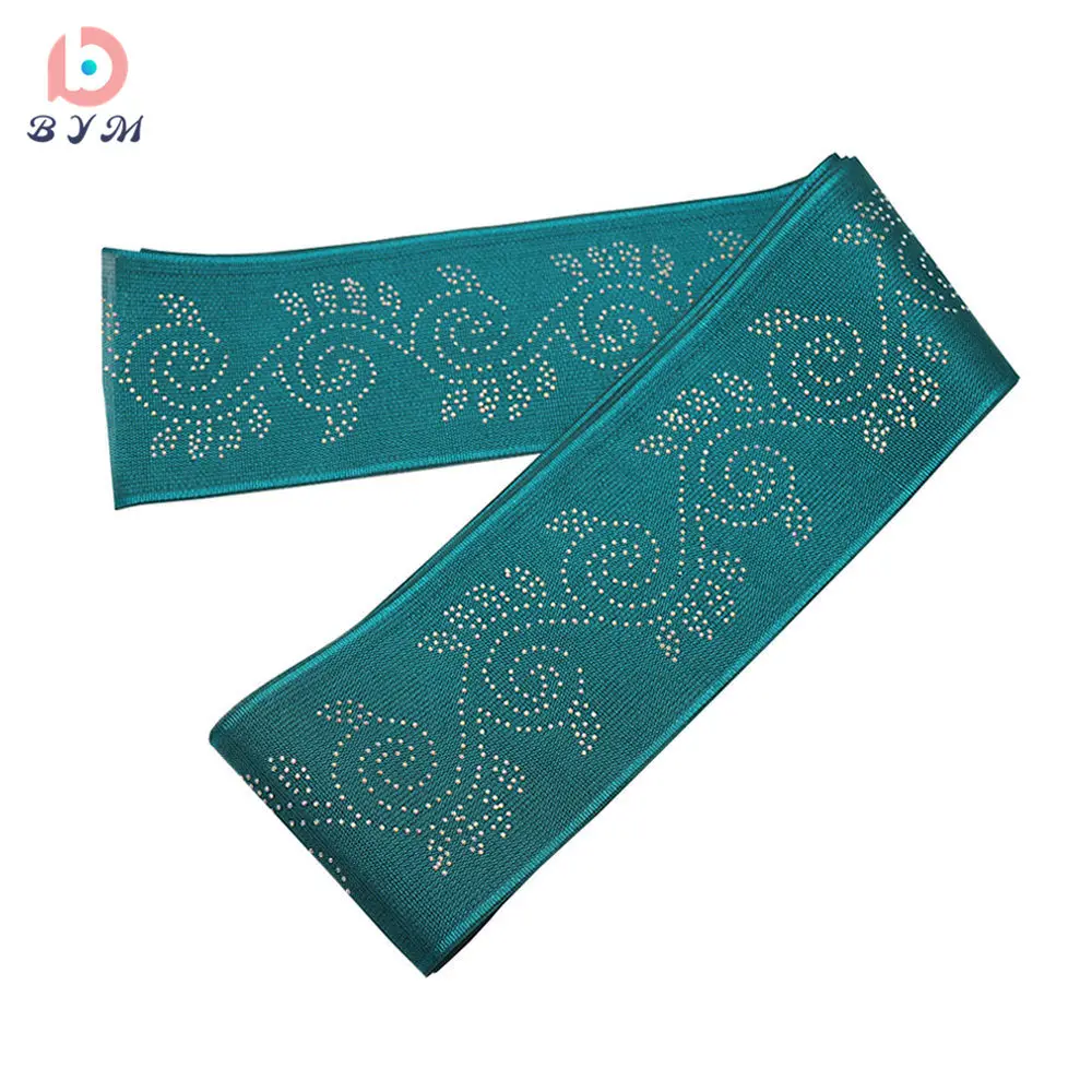 Африканский головной убор aso oke с блестящими камнями aqua 4 3 м Бесплатная доставка Bym