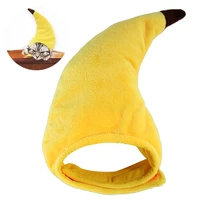 creative funny pet dog cat cap costume banana hat new year party christmas cosplay accessories photo props headwear