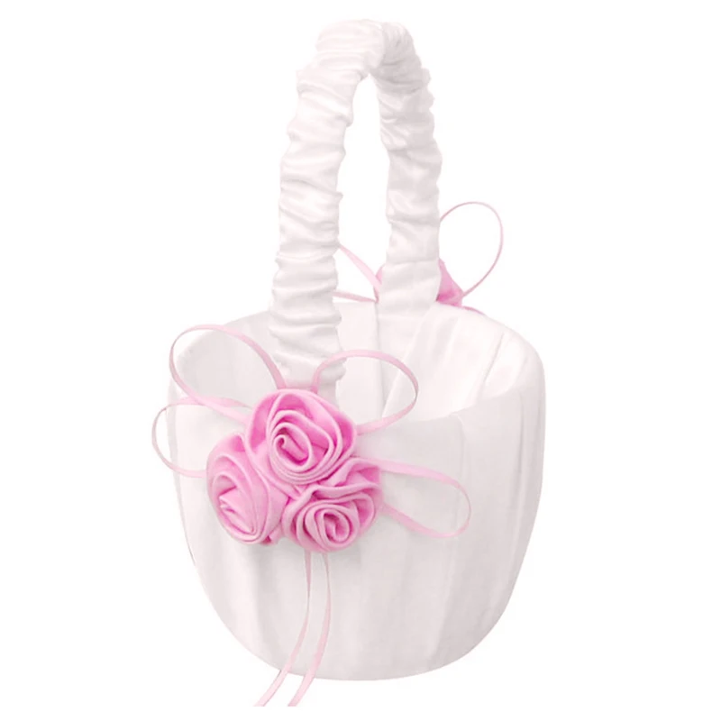 1 * корзина атласная Цветочная лента Свадебная церемониальный декор уникальный