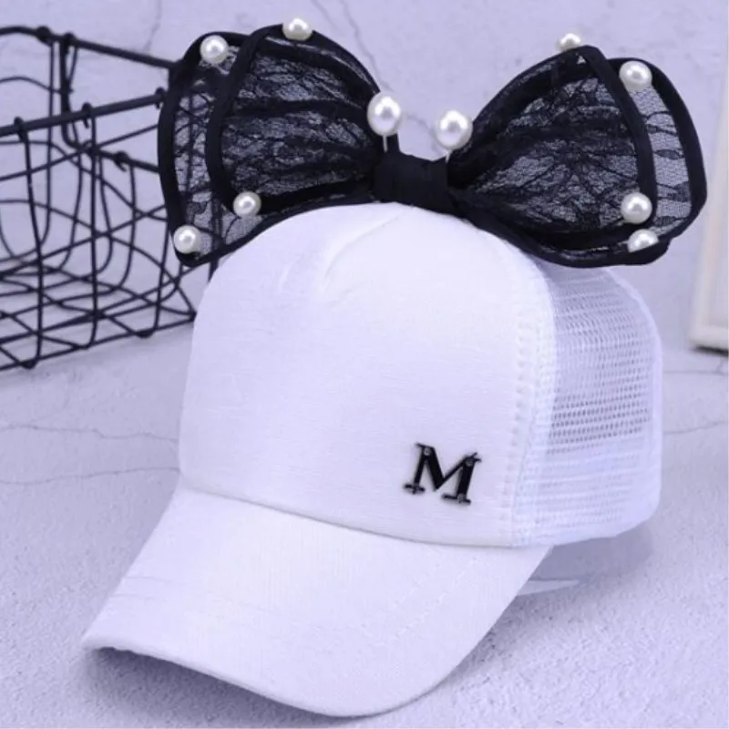 Детская сетчатая Кепка весенне летняя детская бейсбольная кепка с надписью M в