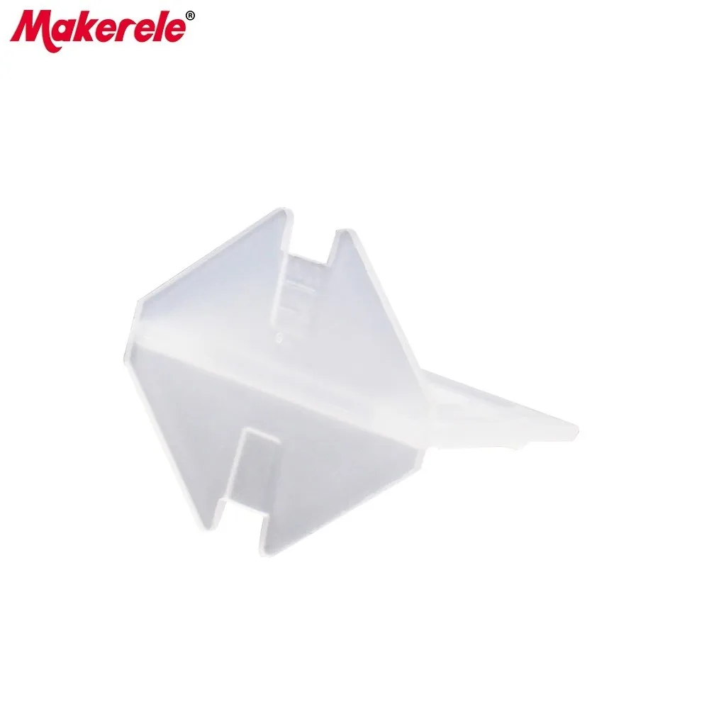 100pcs Tile Leveling System Clips Kit Wall Floor Spacer Tiling Tool 3mm Transparent Disposable PVC Base | Инструменты