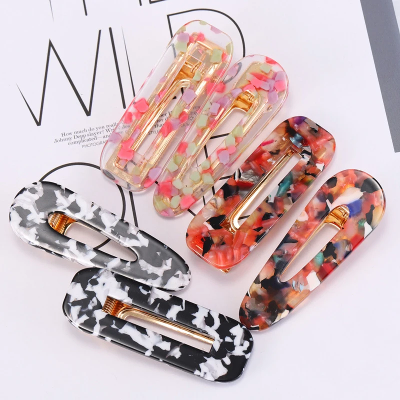 Заколки для волос в виде капель воды Модные Винтажные женские заколки