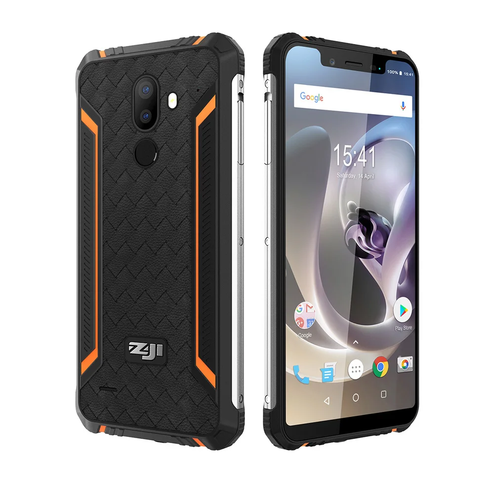 HOMTOM ZOJI Z33 4600mAh 3GB 32GB IP68 Waterproof phone 5.85inch HD+ 19:9 Smartphone Android 8.1 MTK6739 Face ID 4G Mobile Phone | Мобильные