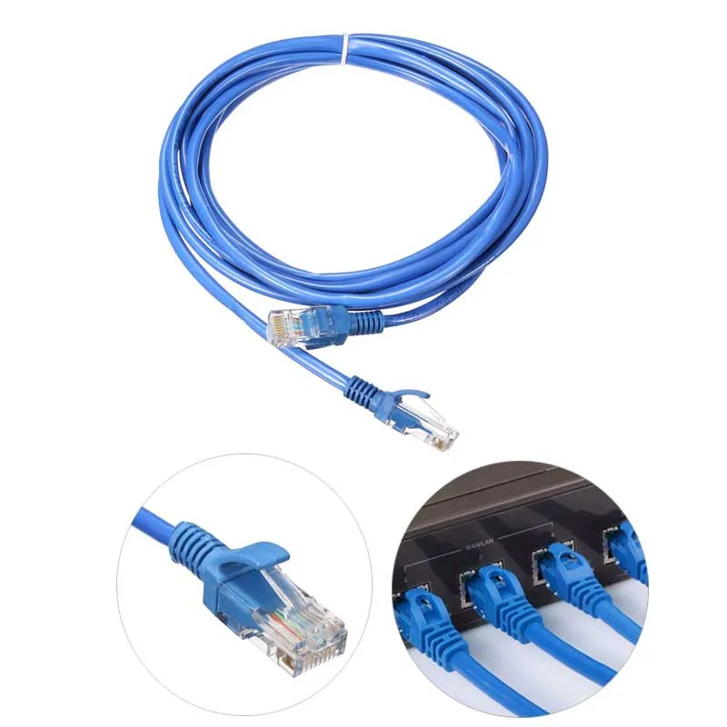 Ethernet кабель Cat 5 65 футов 12 м 22 28 для интернет сети Cat5e соединитель кабеля