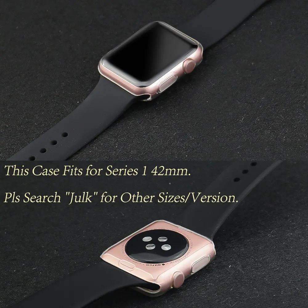 Для серии 1 чехол для Apple Watch защита экрана iWatch Общий защитный TPU HD Прозрачный