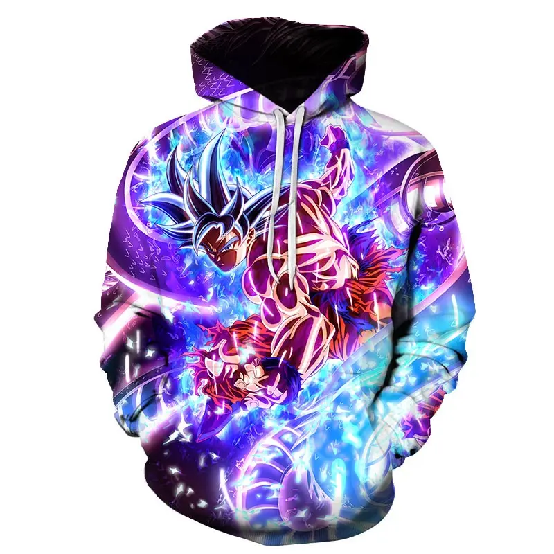 Новый Dragon Ball Z Vegeta resuration толстовки для женщин и мужчин Аниме Супер Саян Гоку/Majin