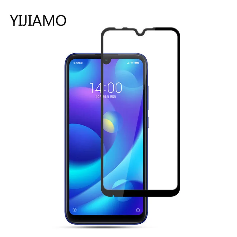 3D твердый край 9H Взрывозащищенный протектор экрана для Xiaomi Play закаленное стекло
