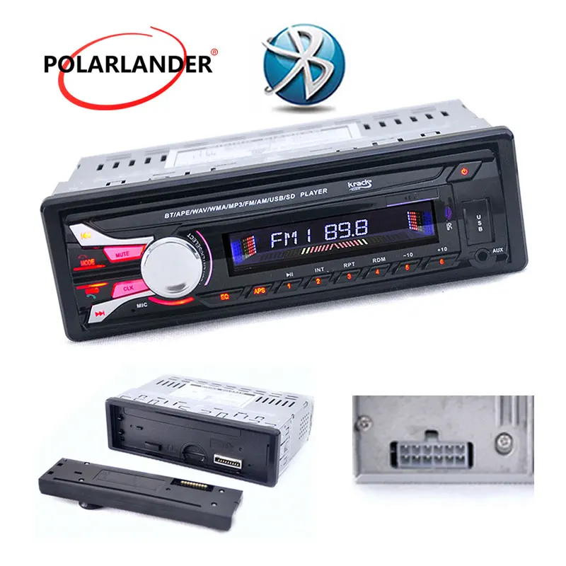 12V автомобильное радио bluetooth MP3 автомобильный аудио плеер Поддержка Bluetooth Радио