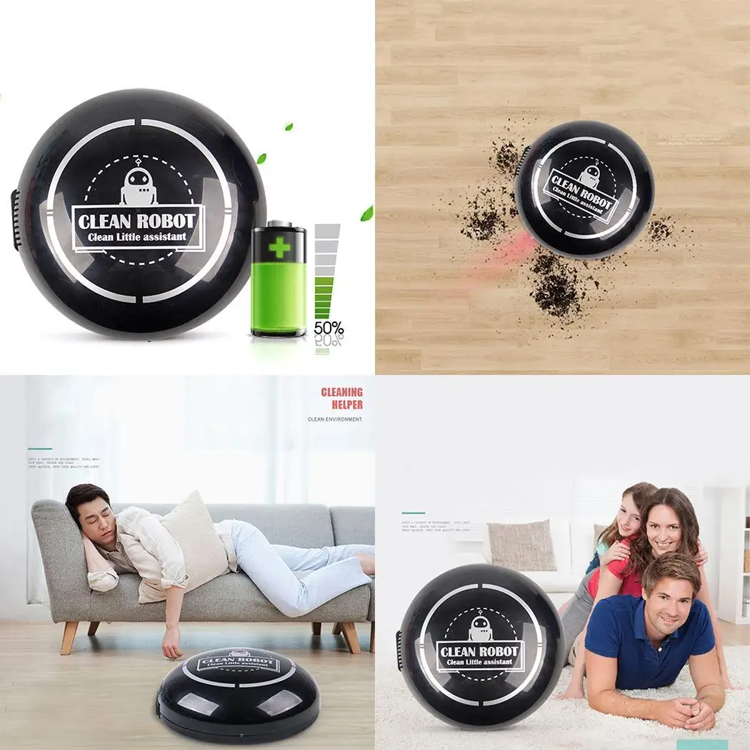 Бытовая мини умная подметальная электрическая Беспроводная Автоматическая