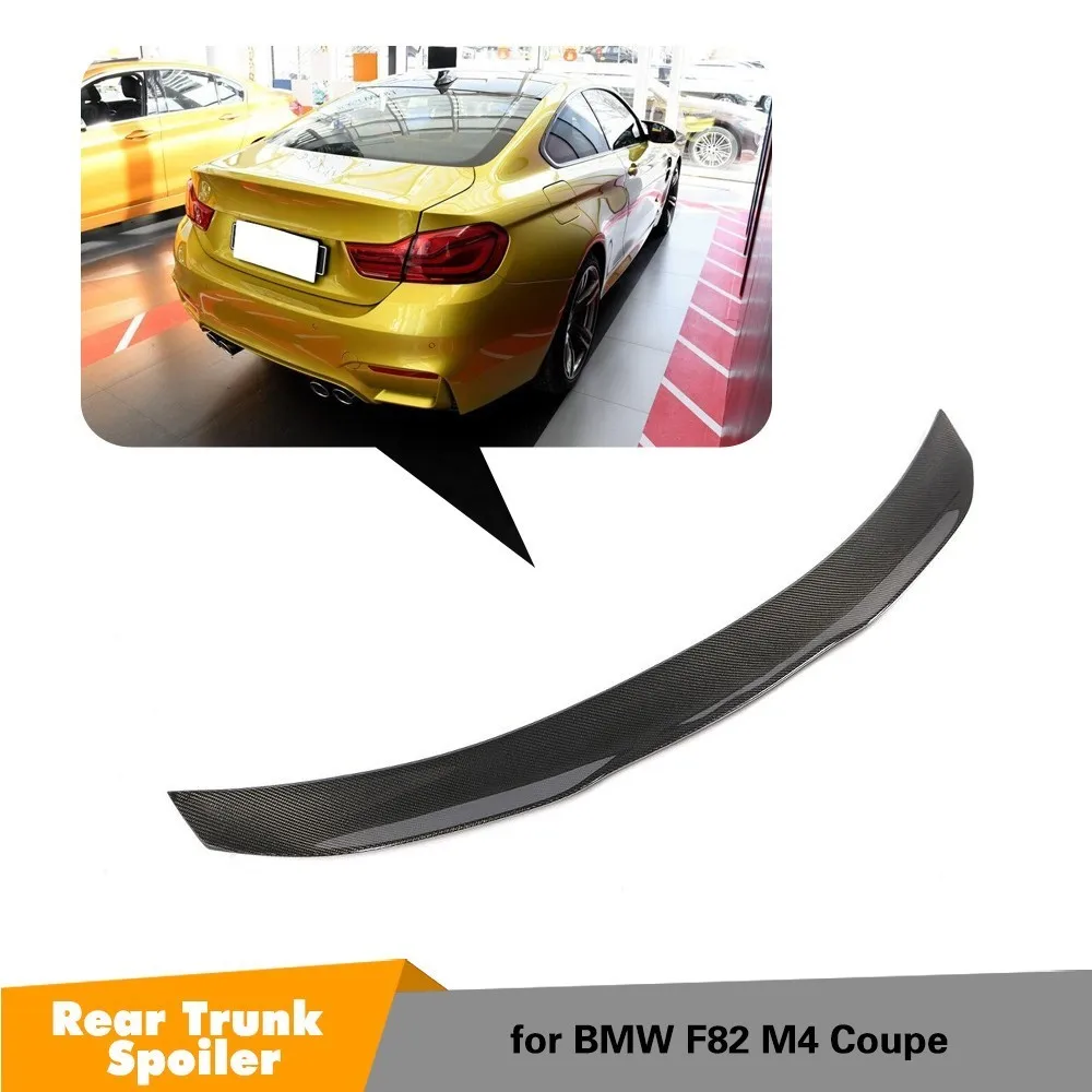Задний спойлер багажника из углеродного волокна для BMW F82 M4 Coupe 2 двери 2014