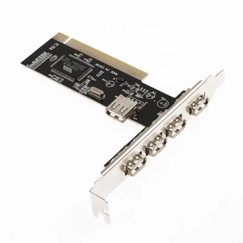 4 порта PCI E к USB 2 0 концентратор Express адаптер расширения|Платы расширения| |