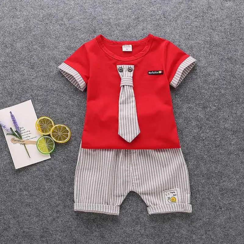 2019 Homlynn Boys Clothes Fashion Striped Shorts Toddler Clothing Set Kids Christmas Thanksgiving Outfits Summer | Детская одежда и