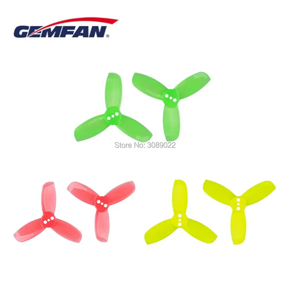 4 пары/8 пар/12 пар Gemfan Hulkie 1940 1 9x4 0 трехлопастный пропеллер с 3 лезвиями совместим 1104