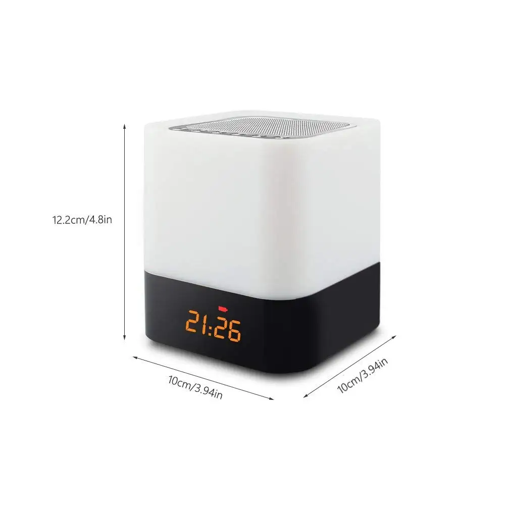 Портативные колонки с Bluetooth Ночной свет сенсорное управление динамики