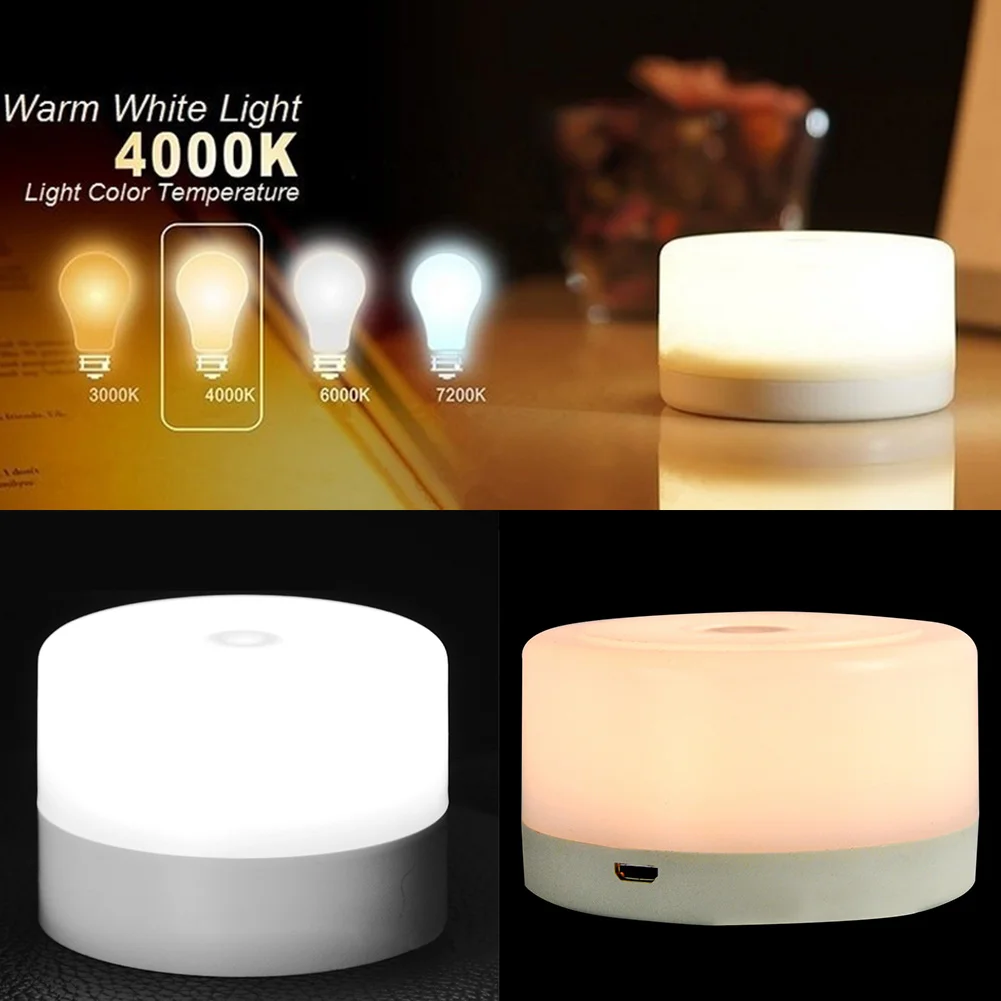 

Led Portable USB Charging Lamp Wireless Baby Nursery Kids Bedside Rechargeable Mini Night Light Breastfeeding