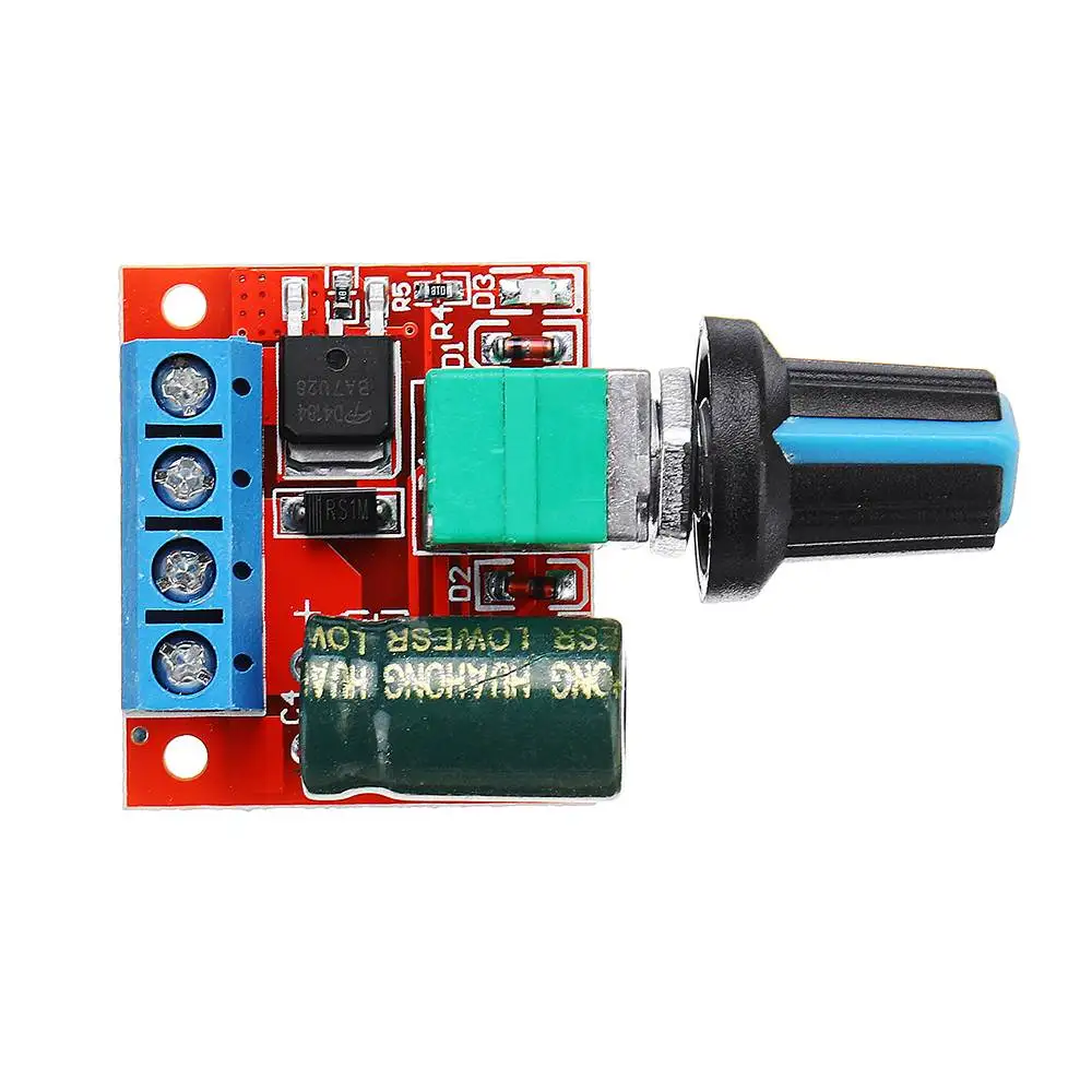 CLAITE DC 5V к 35V 5A 90W Мини мотор контроллер скорости ШИМ модуль регулятор регулируемый