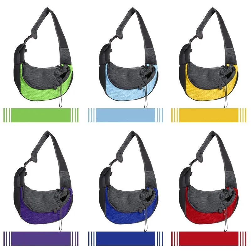 Pet Dog Carrier Bag Outdoor Travel Pets Dogs Front Mesh Breathable Single Shoulder Slings Handbag Carriers Supplies | Дом и сад