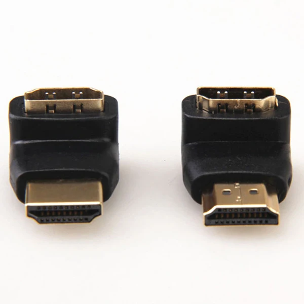 Combo 3D &amp 4K Поддержка HDMI 90 градусов и 270 адаптер Папа-мама (правый угол HDMI) |