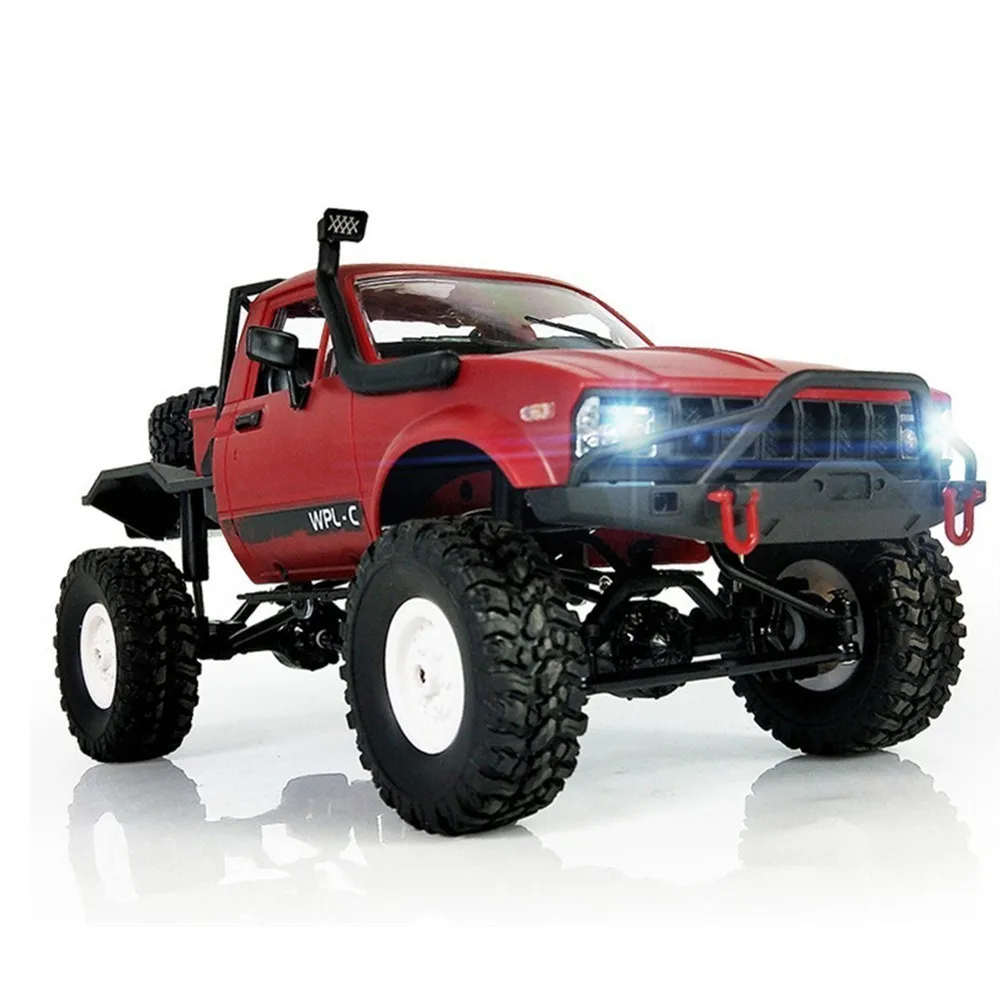 WPL C14 Радиоуправляемый грузовик RTR 1:16 4WD 2 4G внедорожник электрический автомобиль 15