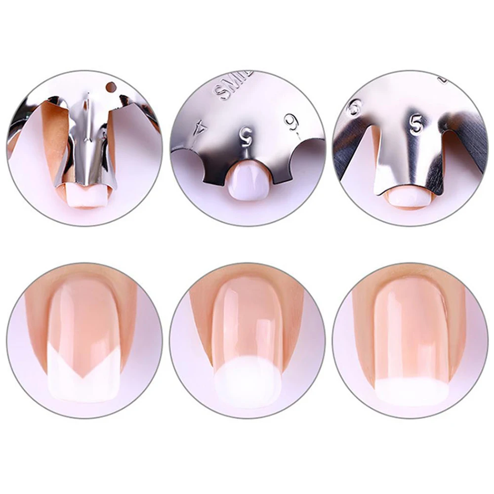 3 шт. хрустальные кончики для ногтей моделирование Французский маникюр