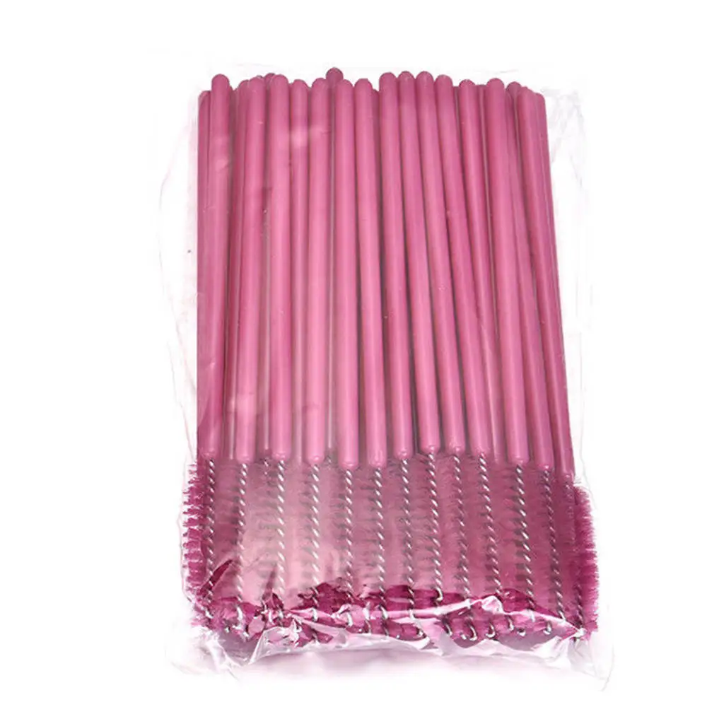 50/100pcs Disposable Eyelash Wands Mascara Brushes Eye Lash Extension Spoolers Professional Makeup Tool Kit | Красота и здоровье